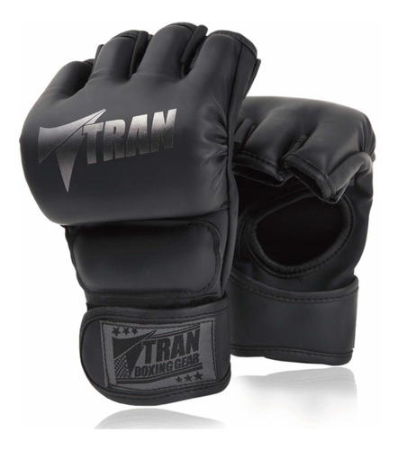 Guantes De Mma Con Palmas Abiertas Tran, Para Boxeo, Artes .