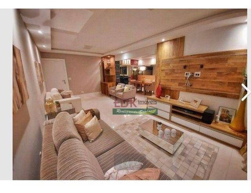 Imagem 1 de 17 de Apartamento Com 3 Dormitórios Para Alugar, 115 M² Por R$ 5.620/mês - Jardim Aquarius - São José Dos Campos/sp - Ap8627