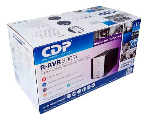 Estabilizador Cdp R-avr3008i 3000va/2400w 8 Salidas