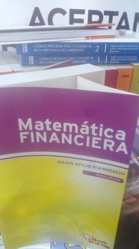 Matemática Financiera - Gianneschi Mario