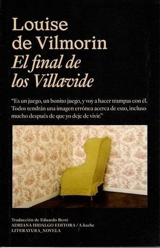 Final De Los Villavide, El - De Vilmorin, Louise
