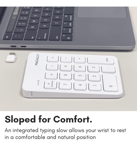 Teclado Numérico Inalámbrico Macally Usb-c 10 Teclas