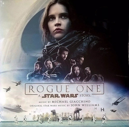 2 Lps Rogue One A Star Wars Story 2017 Vinil Trilha Lacrado