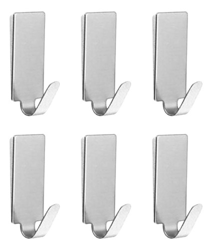 Gancho De Pared Autoadhesivo De Acero Inoxidable Para Uso Do