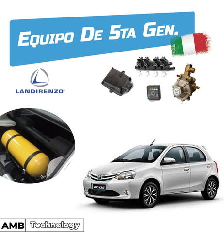 Equipo De Gnc 5ta Generacion Landi Renzo 60 Lts