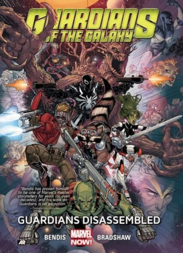 Guardians Of The Galaxy 3: Guardians Disassembled, De Bendis, Brian Michael. Editorial Marvel, Tapa Blanda En Inglés