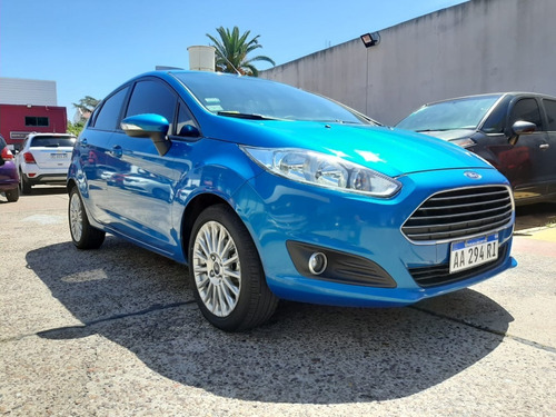 Ford Fiesta Se 2016 Azul Aa294 Ve
