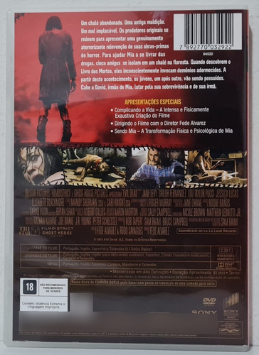 Dvd A Morte Do Demonio - 2013 (Usado)