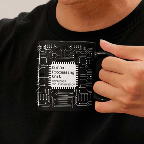Caneca Cpu Coffee Processing Unit