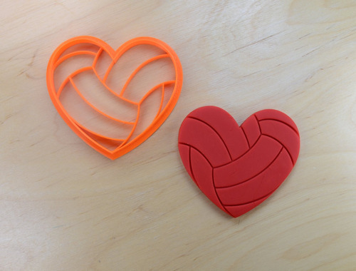 Voleibol Amor Cortador Galleta