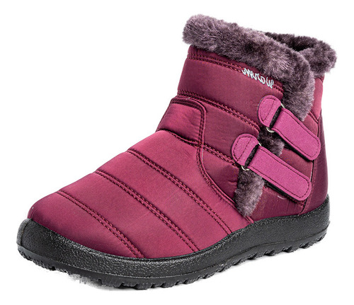 25 Zapatos De Algodón, Impermeables A La Nieve, Cálidos,
