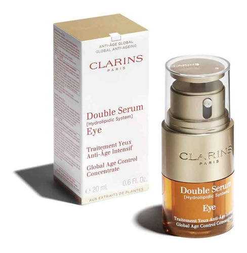 Sérum Clarins Double Eye, tratamiento intensivo para ojos, 20 ml