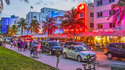 Departamento Alquiler Miami S.beach 2 Amb/ Playa Y Cochera