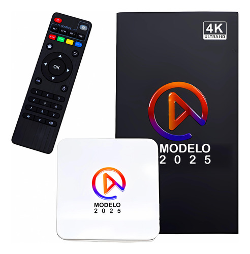 Aparelho Multimídia Tv Box Uni-s1/v10 Acesso Sem Mensalidade Branco Padrão
