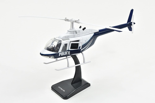 Helicóptero De Juguete Newray Sky Pilot, «police», Blanco