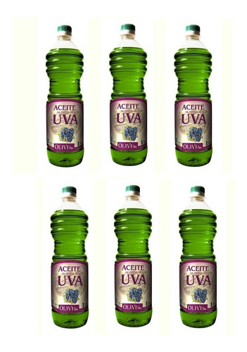 Aceite De Pepitas De Uva Olivi 1 Lts Caja X 6 Unidades