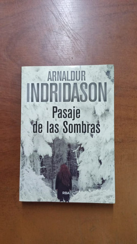 Pasaje De Las Sombras-arnaldur Indridason-libreria Merlin