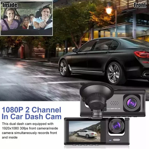 Cámara Frontal Interna Wifi Automotive, Grabación Trasera De