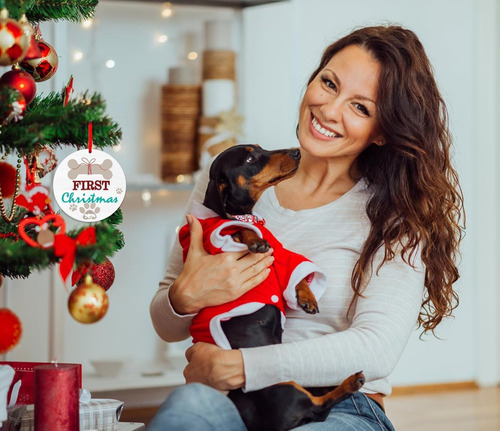 Petcee Puppy First Christmas Ornament 2024 - Navidad Para Ad
