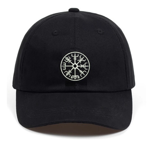 Gorra Vegvisir Runa Nordica Vikinga Brujula Bordado