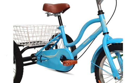 Triciclo Infantil Santorini Rodada 16 Color Azul