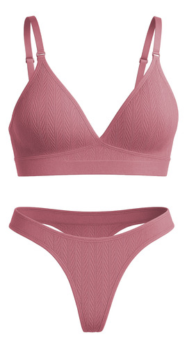 Pack X3 Conjunto Tramado Sin Costura Colaless Broche Wgh02 S Surtido L/xl