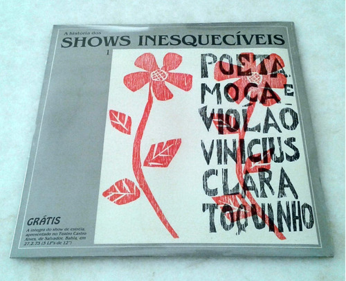 Imagem 1 de 5 de Lp Vinicius De Moraes Clara Nunes Toquinho Poeta Moça Violão