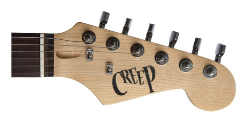 Imagen 6 de 6 de Pack Guitarra Stratocaster Y Amplificador Creep Completo Bk