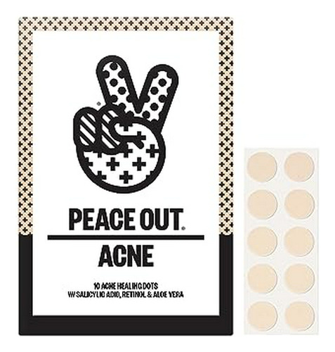 Peace Out Skincare Acne Dots, Parches Hidrocoloides Para Esp