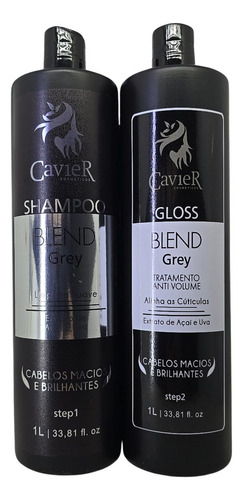 Progressiva Blend Grey Gloss Alisa Matiza Cavier Cosmeticos