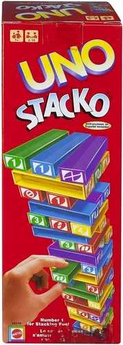 Jogo Uno Stacko Mattel Diversão Em Família Original Envio24h