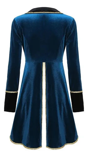 Chaqueta Tipo Frac Gótica Steampunk Para Mujer, Estilo Cospl