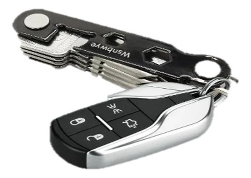 Llavero Organizador Llaves Multifuncional Metálico Keyholder