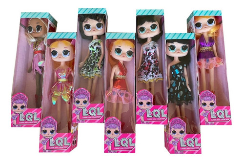 Imagen 2 de 3 de Muñeca Lol Clásica Barata Varios Modelos Frozen Barbie Sofía