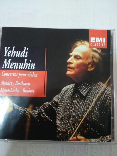 2 Cds Mozart Beethoven Mendelssohn Brahms Conc.p. Violín