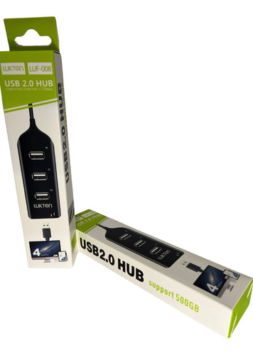 Hub Cabo Usb 2.0 Extensor 4 Portas