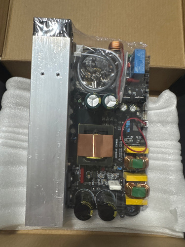 Placa Amplificador Digital Aiyima 1000w Mono Classe D Preto 1 Kw