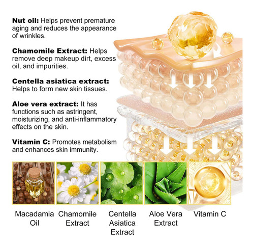 Limpiador Facial J Aging, Envejecimiento, Limpieza Y Barra R