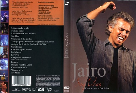 Jairo - Soy Libre Dvd - Db