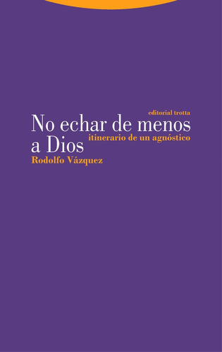 No Echar De Menos A Dios - Vazquez, Rodolfo