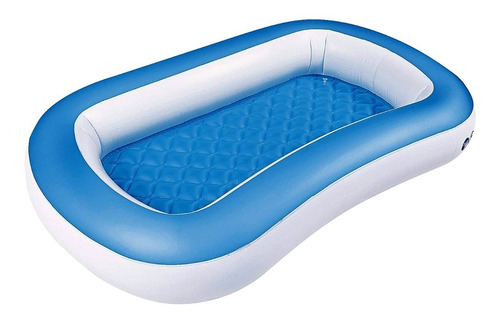 Pileta Inflable Jilong Niños Rectangular Piso Acolchado Baby