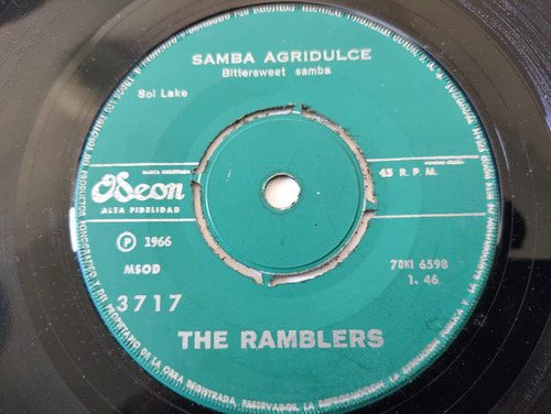Vinilo Single The Ramblers  Pulga Española -( B80