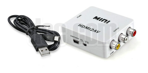 Mini Adaptador Conversor Para Dvd, Tv, Pc Av Hdmi2av