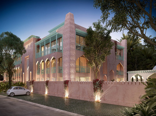 Departamento En Pre-venta En Pink Riad Tulum