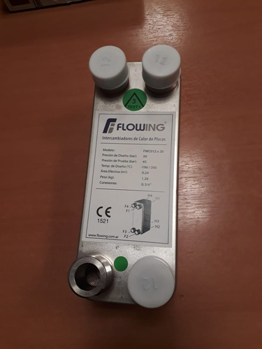 Intercambiador De Calor Flowing Fc 012 X 20