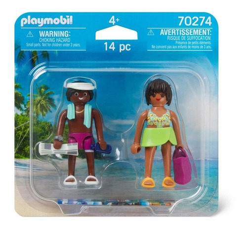 Muñeco Pareja De Vacaciones Playmobil 70274