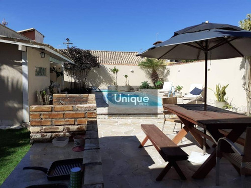 Casa Com 4 Dormitórios À Venda, 220 M² Por R$ 1.000.000,00 - Geribá - Armação Dos Búzios/rj - Ca0627