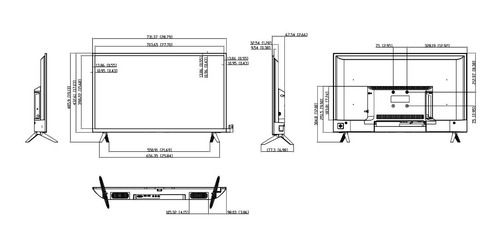 Dahua Dhi-lm32-f200 Pantalla 32pulg Fhd Ideal 24/7 Altavoces