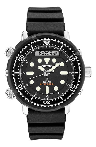 Snj025 Prospex - Reloj Para Hombre, Color Negro, 47,8 Mm