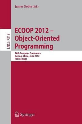 Libro Ecoop 2012 -- Object-oriented Programming : 26th Eu...